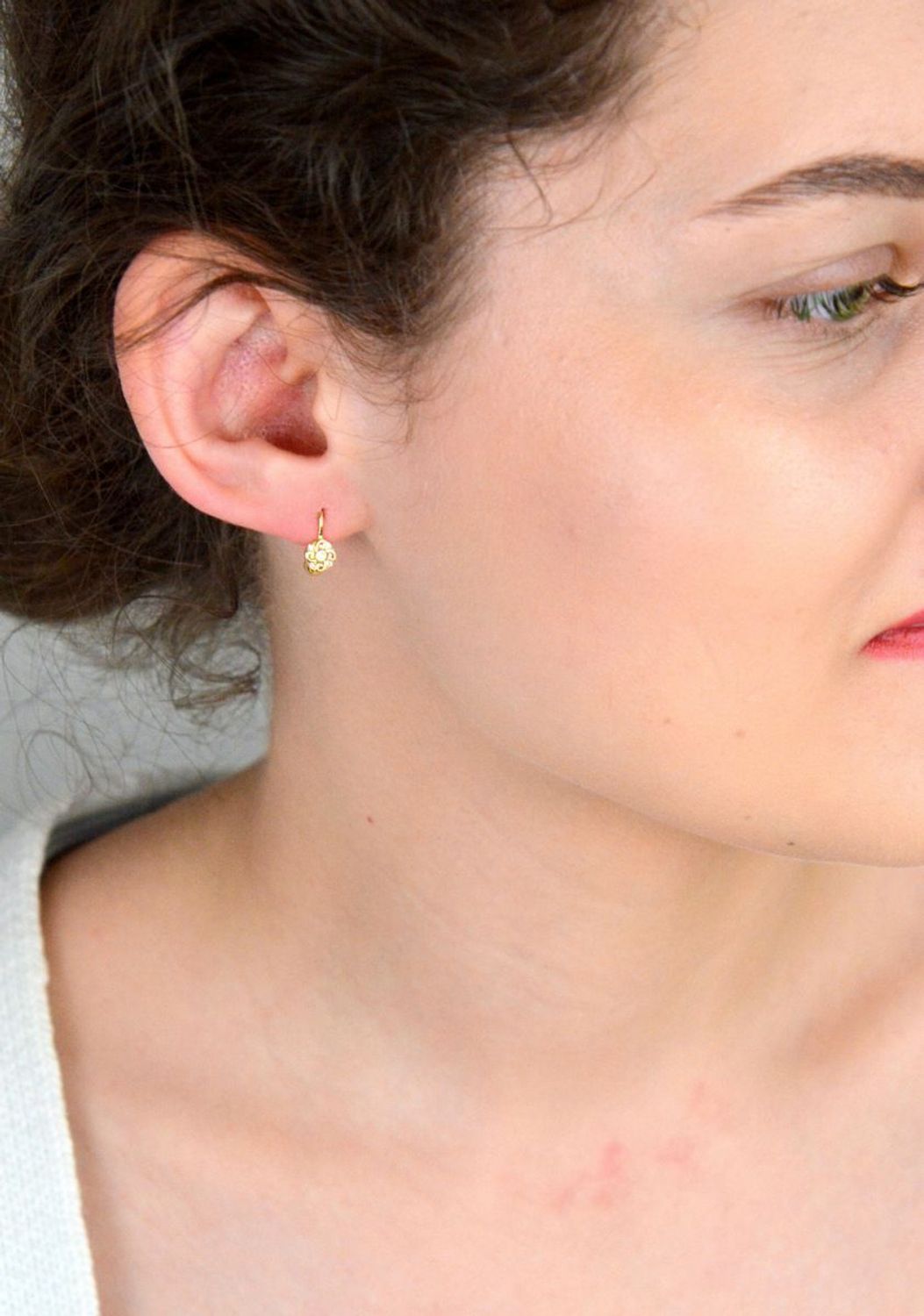 Kolczyki zap.ang. kółeczko z cyrkonią pr 585, KL 4850.jpg